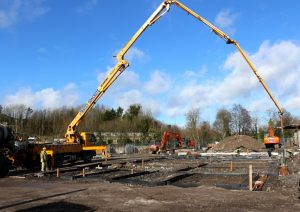 Concrete pump
