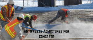Antifreeze Admixtures for Concrete