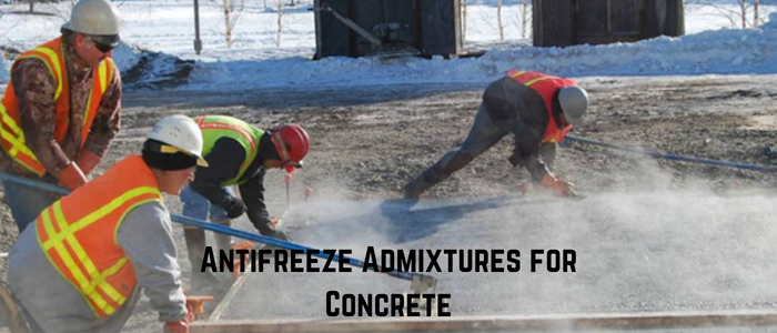 Antifreeze Admixtures for Concrete