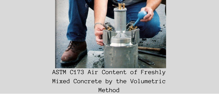 Astm c173 air content of concrete