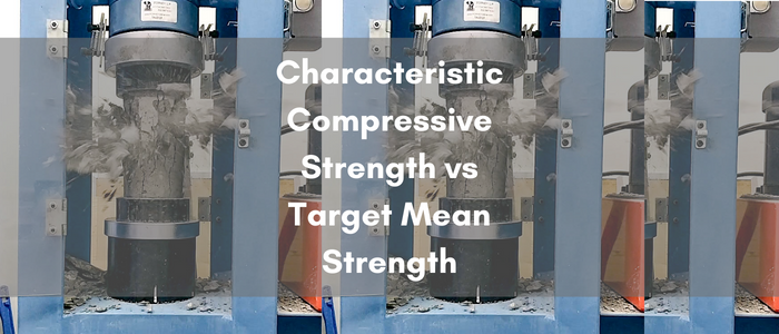 Characteristic Compressive Strength vs Target Mean Strength