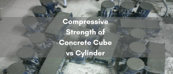 Compressive Strength of Concrete Cube vs Cylinder