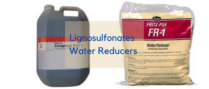 Lignosulfonates Water Reducers