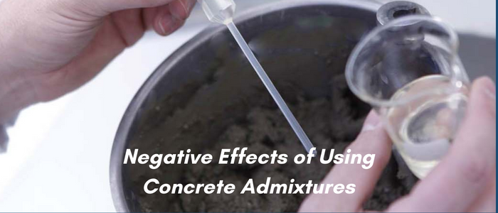 Effect of admixture on setting time