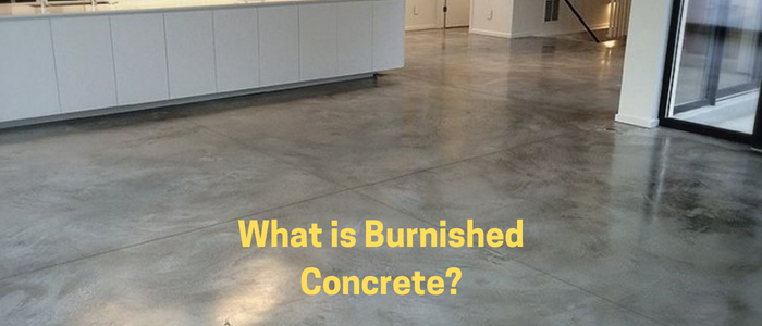 What is Burnished Concrete