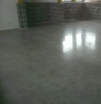 What is Burnished Concrete