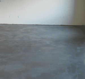 Burnished concrete