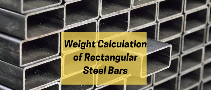 Weight Calculation of Rectangular Steel Bars