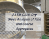 Dry Sieve Analysis of Fine and Coarse Aggregates